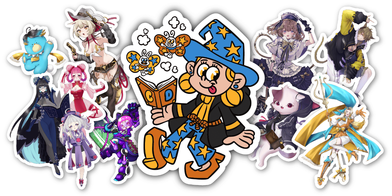 キャラクターデザインコースイラスト