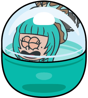 カプセルイラスト