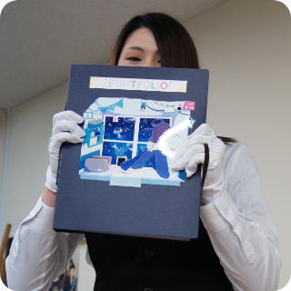 ポートフォリオ<br />
作成講座（選択）写真
